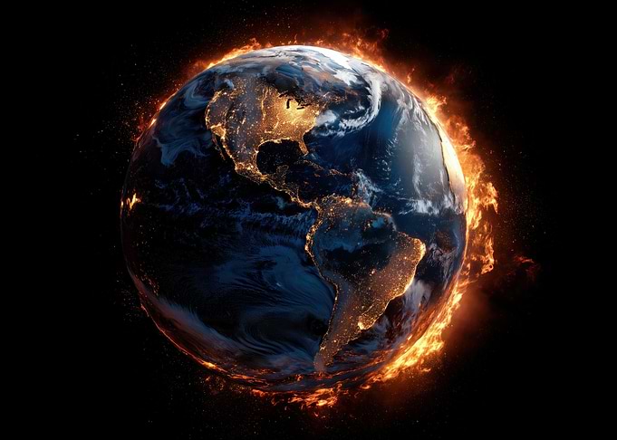 Earth on Fire