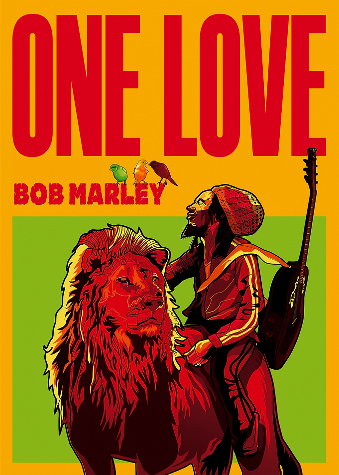 Bob Marley One Love Lion
