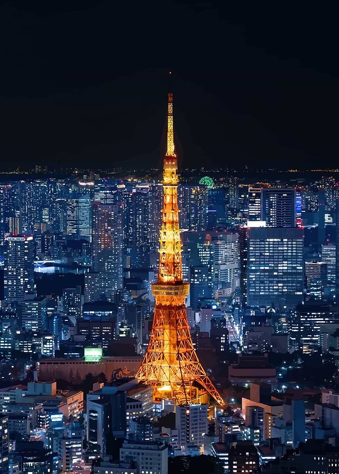 Tokyo Tower at Night