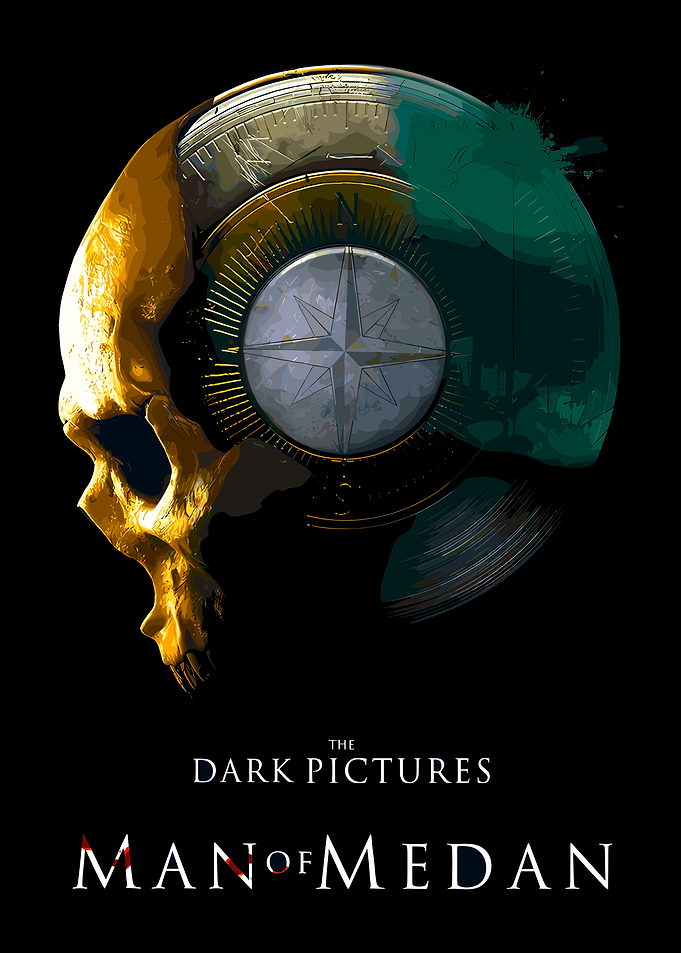 Man of Medan Skull and Compass