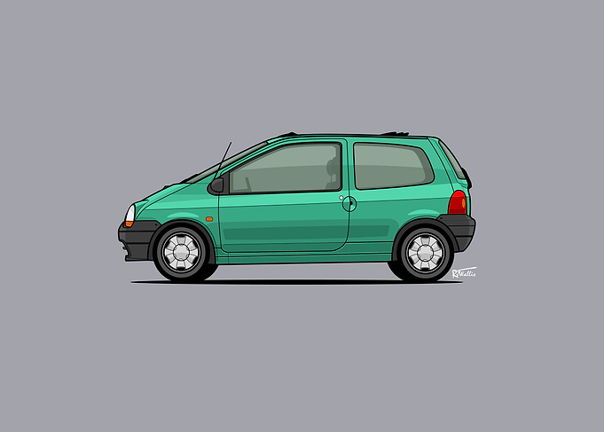 S1 Twingo Side Profile