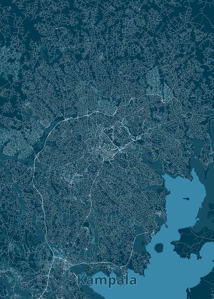 Kampala City Map