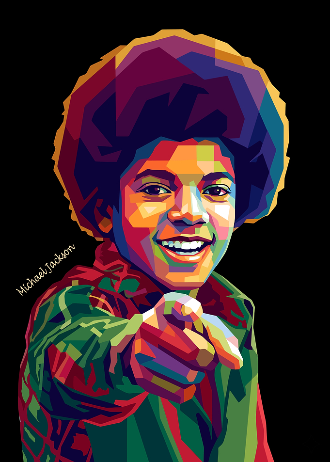 Michael Jackson Pop Art Portrait