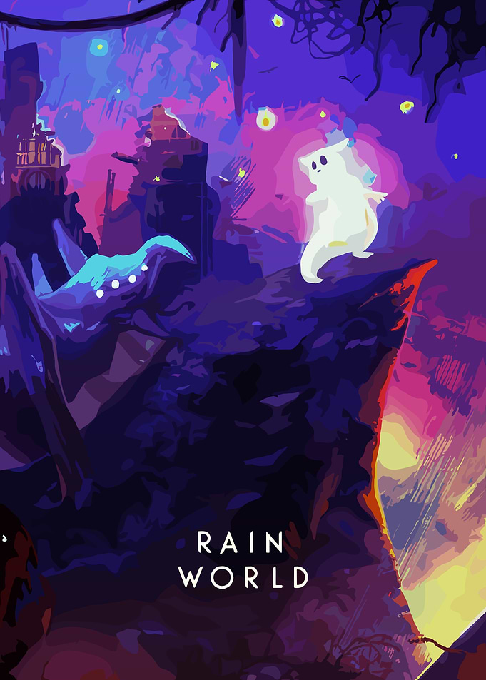Rain World Game Art