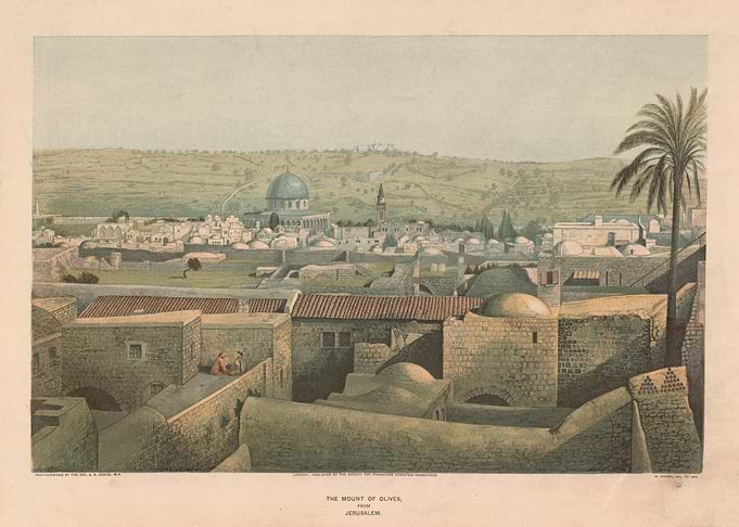 View of Jerusalem from the Mount of Olives