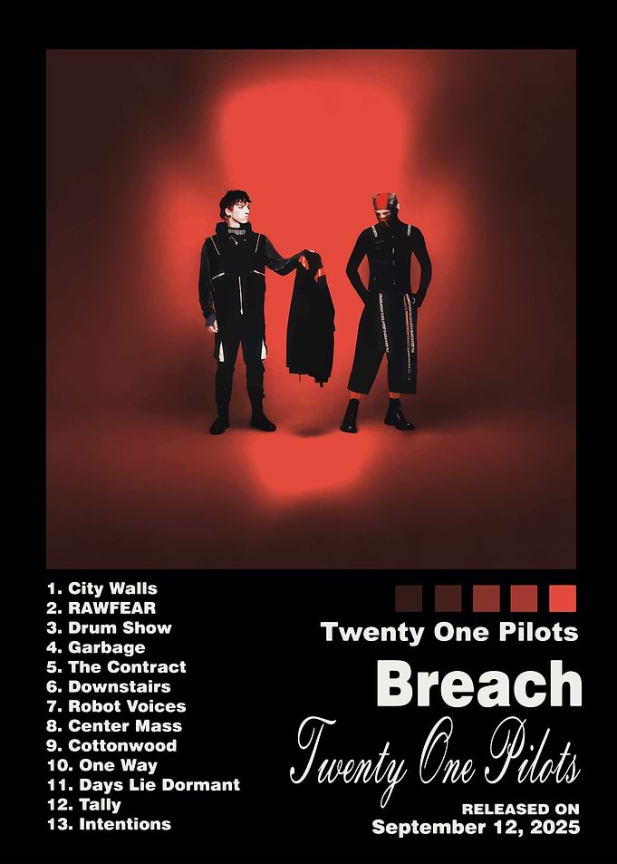 Twenty One Pilots Breach Album Art