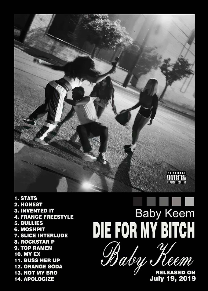 Baby Keem Die For My Bitch Album Cover