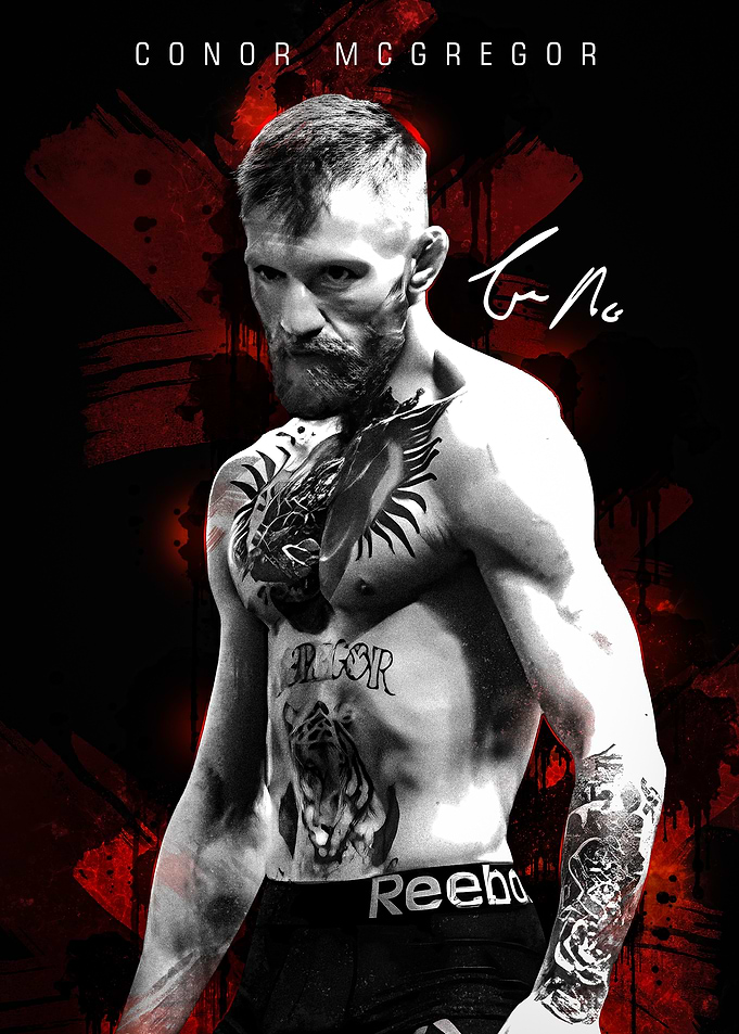 Conor McGregor Portrait