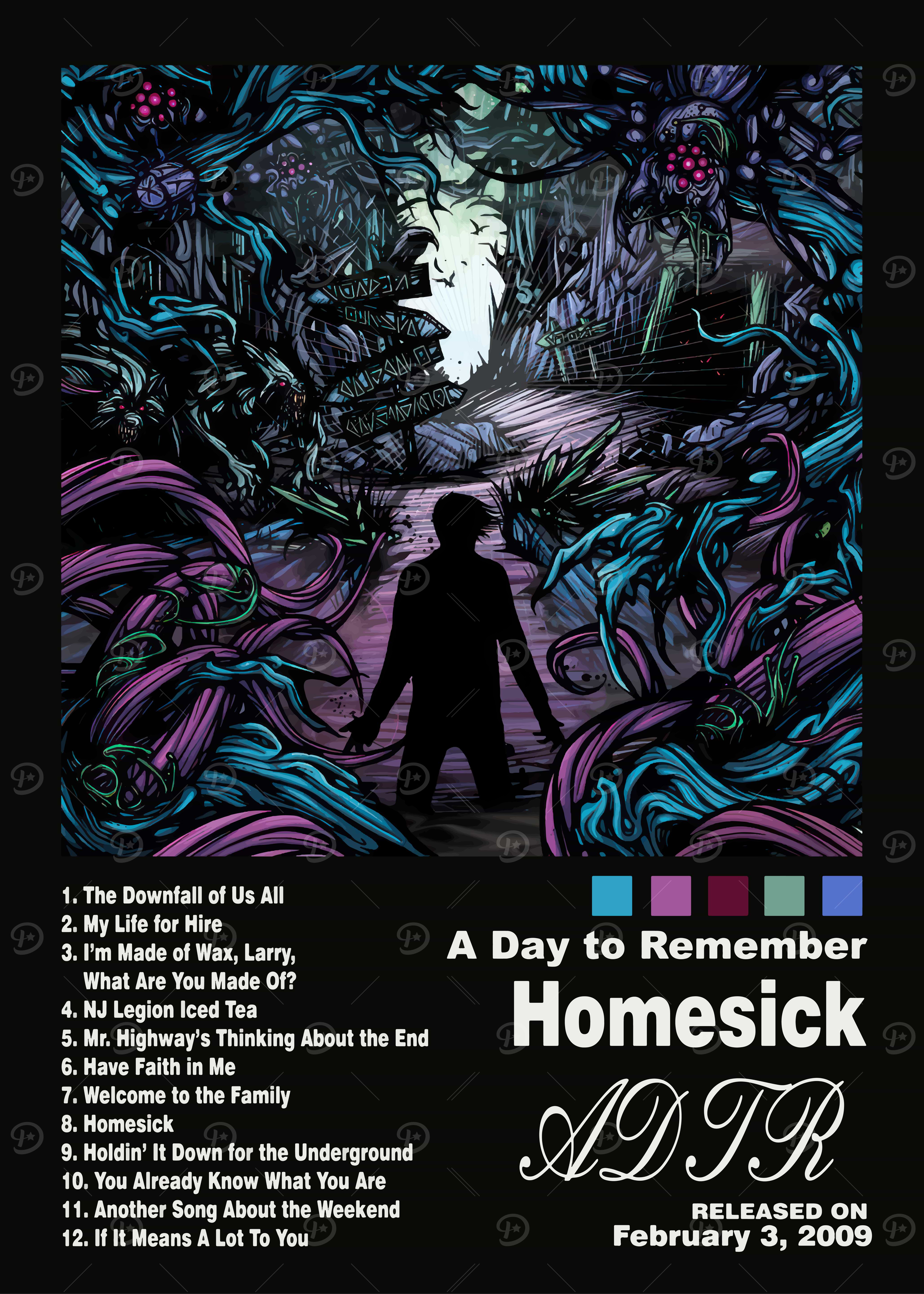 A day to remember Posters Online - Shop Unique Metal Prints