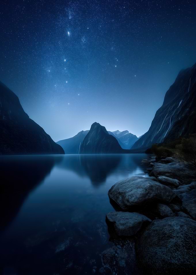 Starry Night Over Fiordland