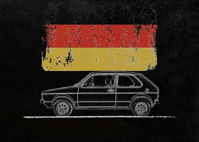 German Vintage Car