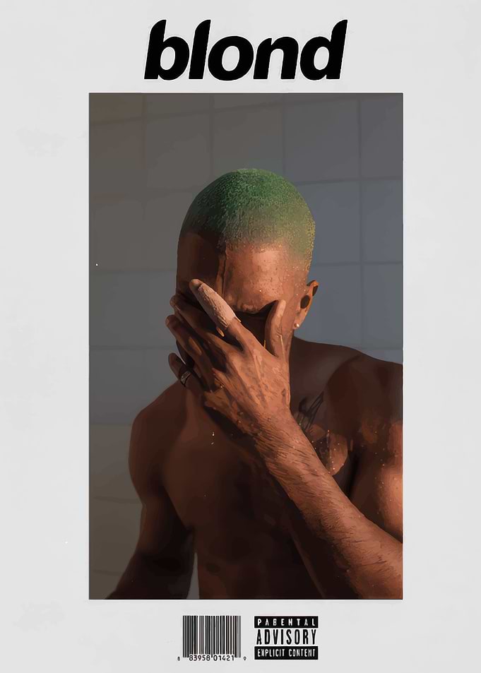 Frank Ocean Blond Album Cover