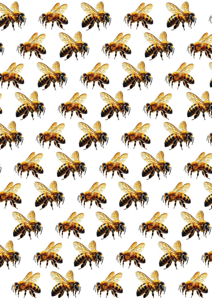 Pattern of Honey Bees