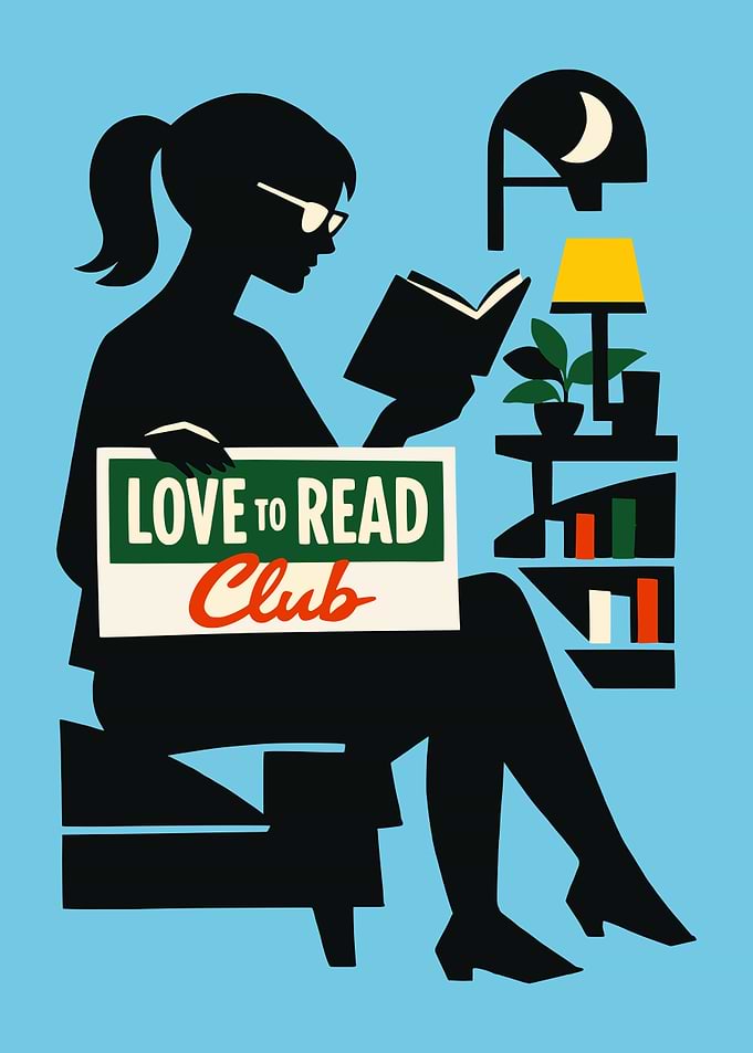 Love to Read Club Poster
