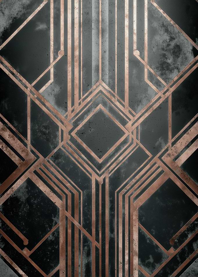 Art Deco Geometric Pattern