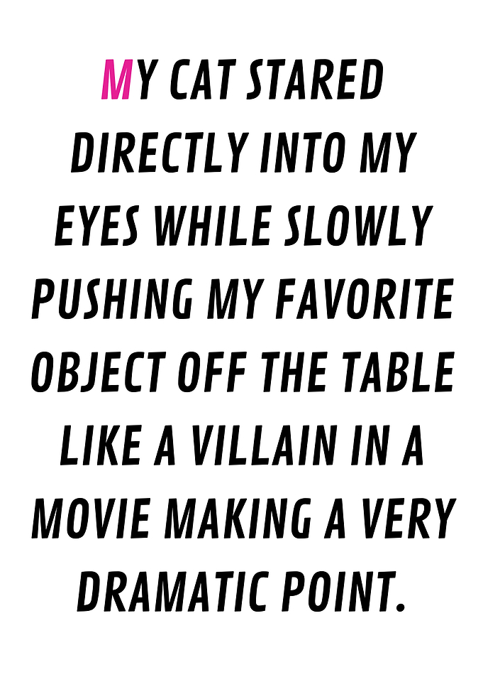 The villainous cat