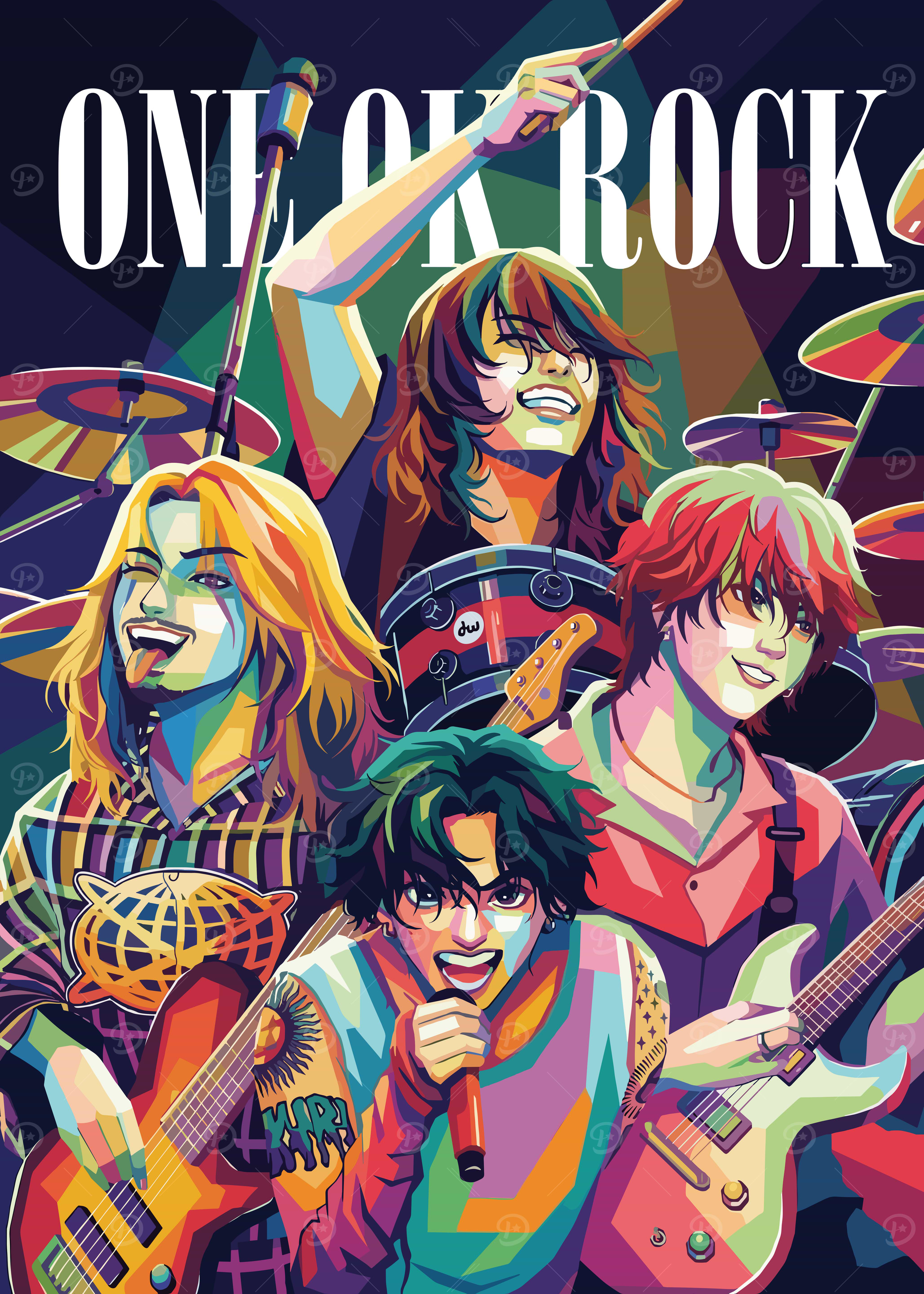 One ok rock Posters Online - Shop Unique Metal Prints, Pictures