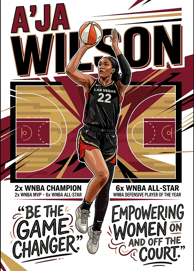 Aja Wilson Basketball Player