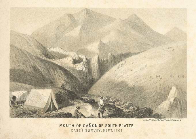 Mouth of Cañon of South Platte