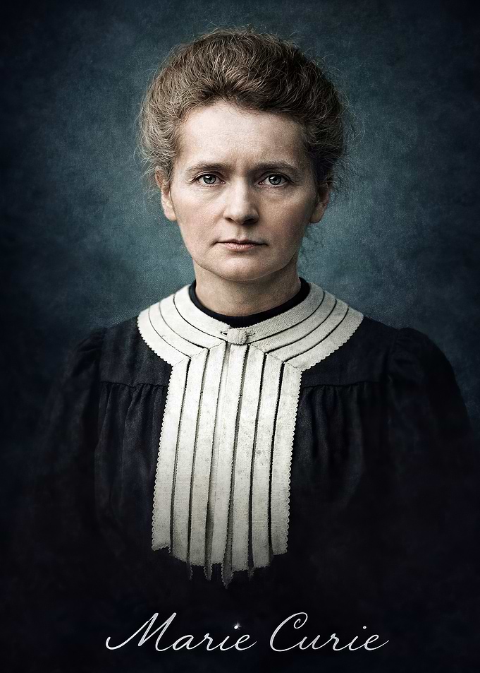 Portrait of Marie Curie