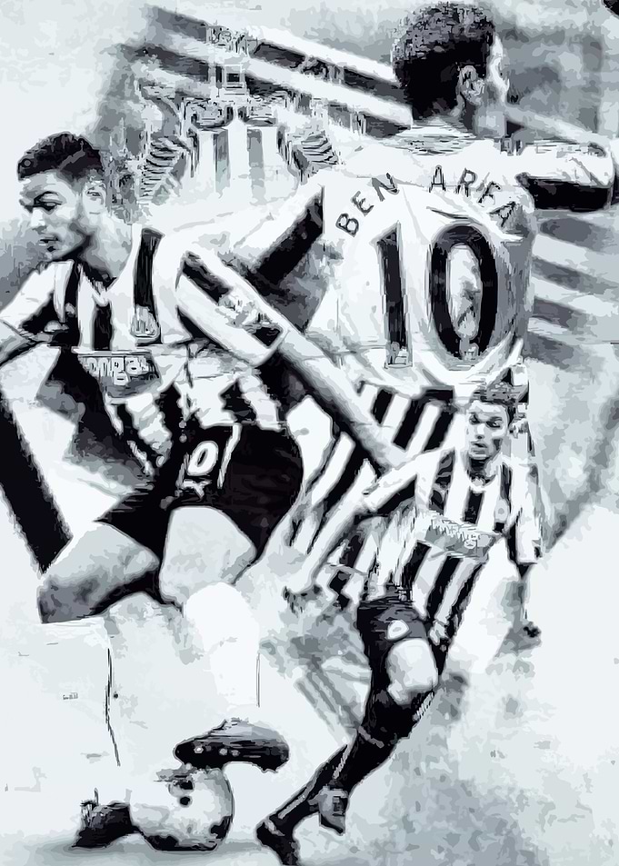 Hatem Ben Arfa Football Collage