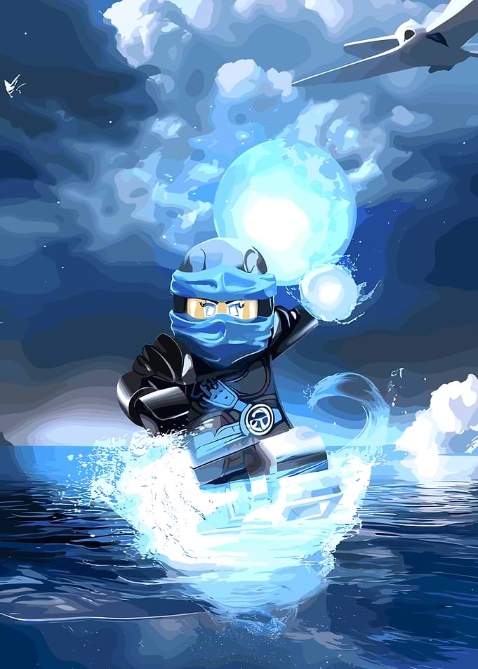 Ninjago character with water powers
