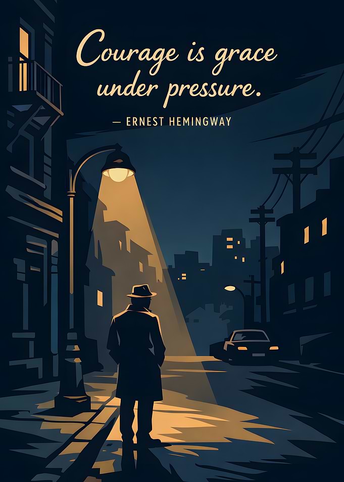 Courage is Grace Under Pressure