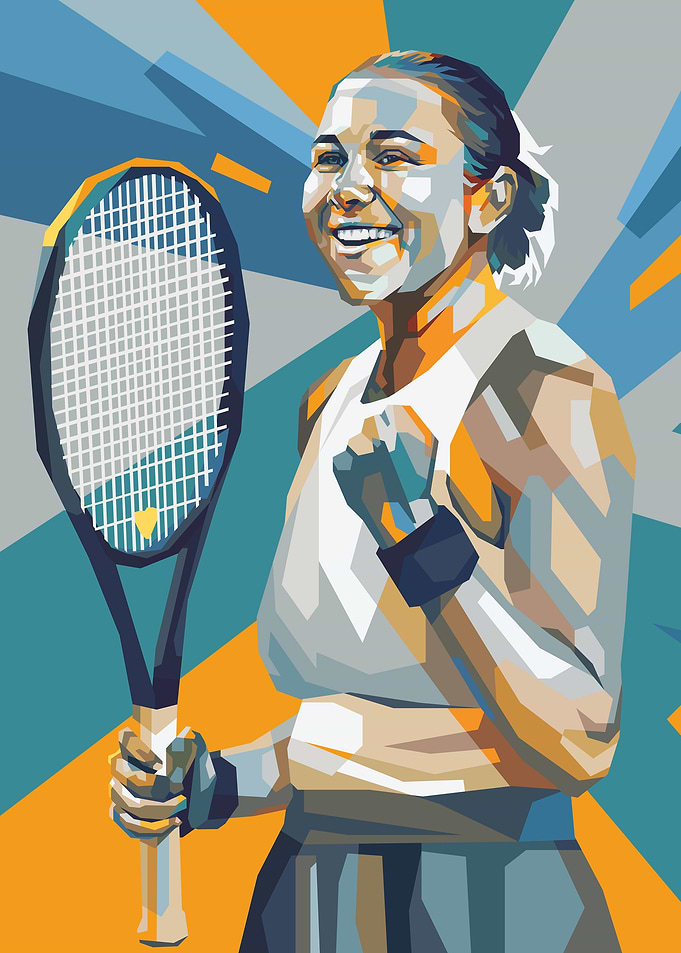 Amanda Anisimova Celebrates Victory