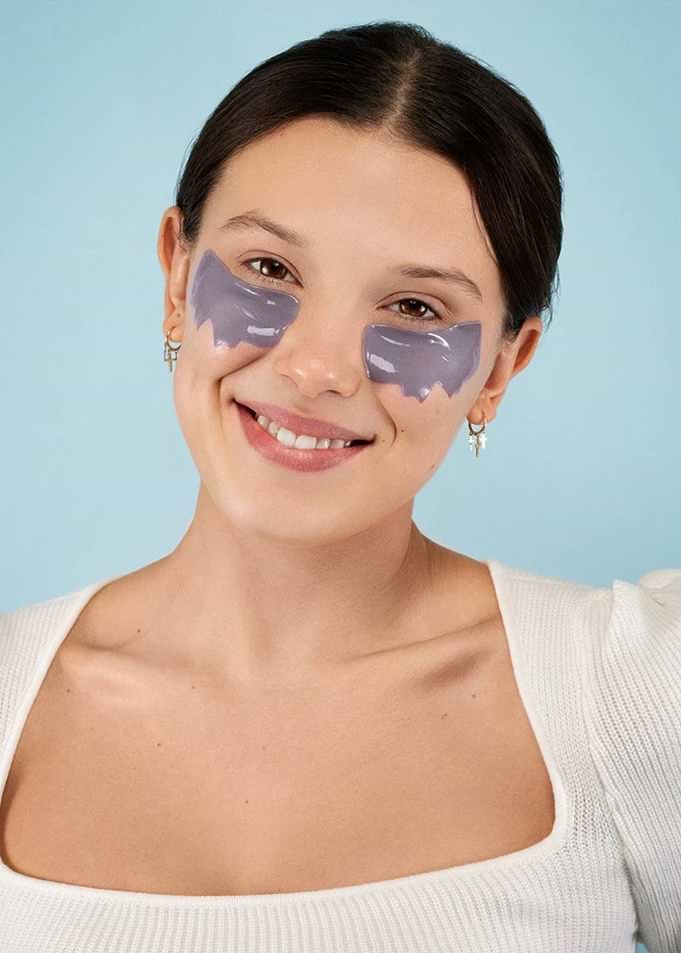 Millie Bobby Brown with Eye Patches