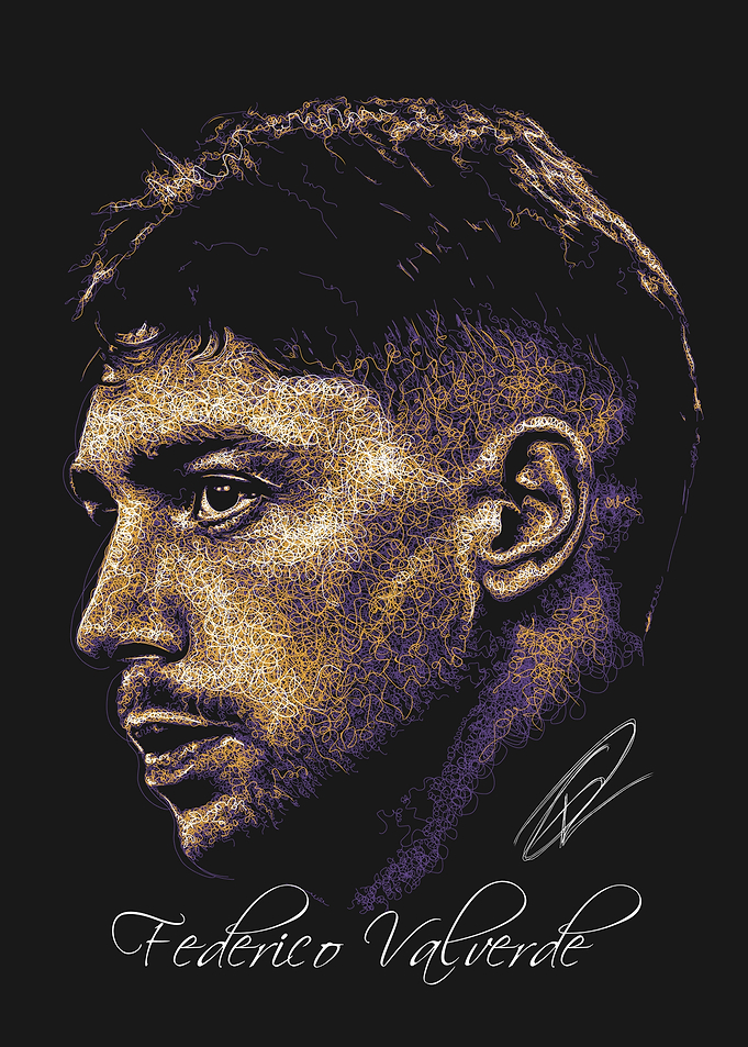 Federico Valverde Portrait
