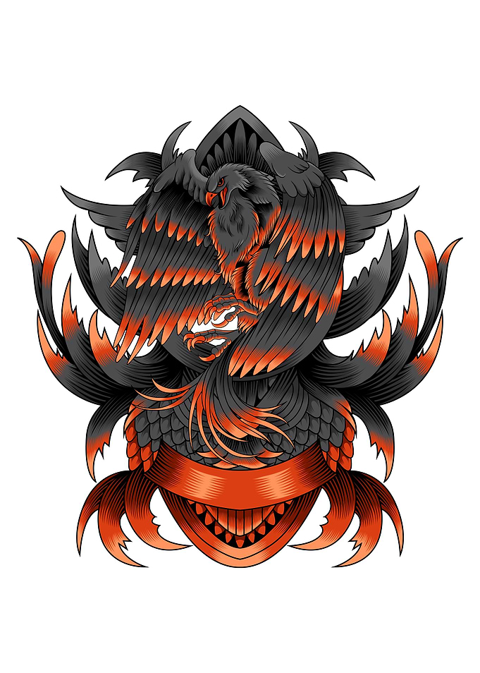 Fiery Phoenix Emblem