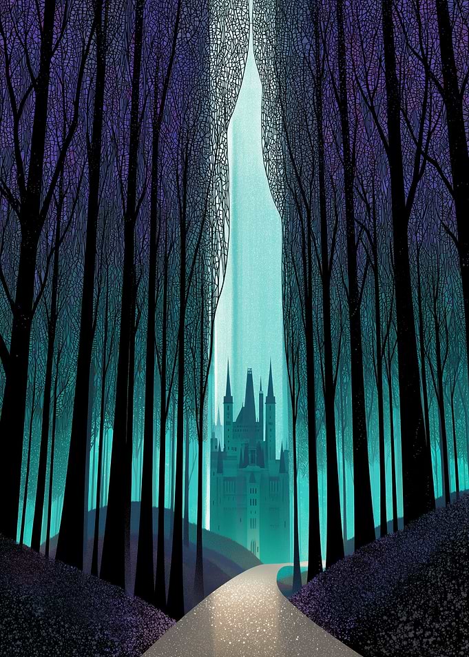 Enchanted Forest Castle Path
