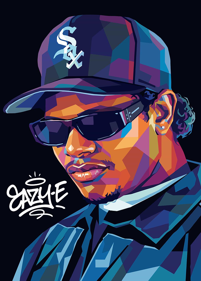 Eazy-E Pop Art Portrait