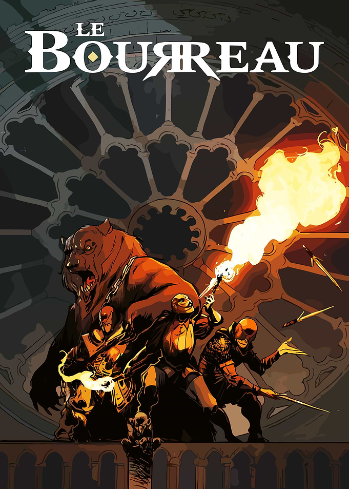 Le Bourreau Comic Cover