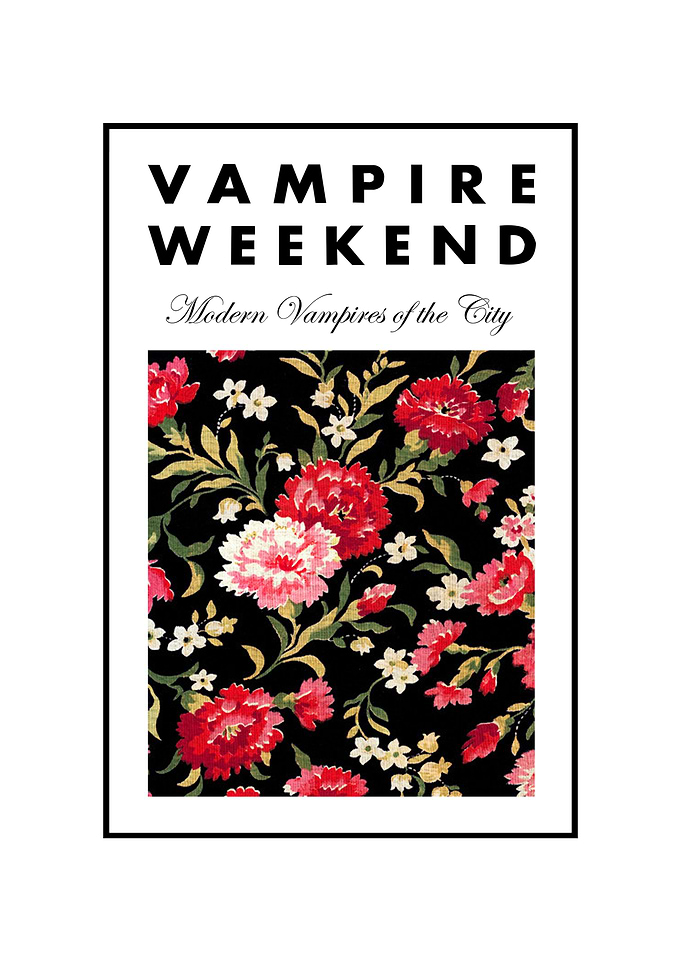 Vampire Weekend Floral Design