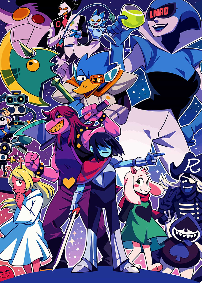 Characters Group Poster