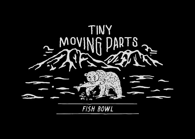 Bear with Fish and Mountains