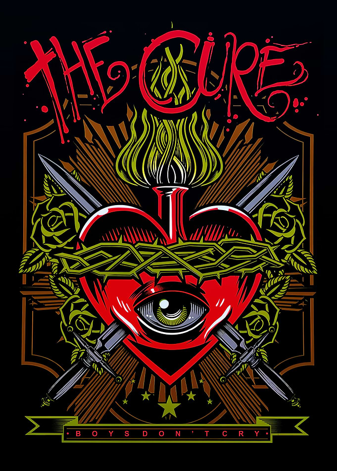 The Cure Boys Don't Cry Artwork