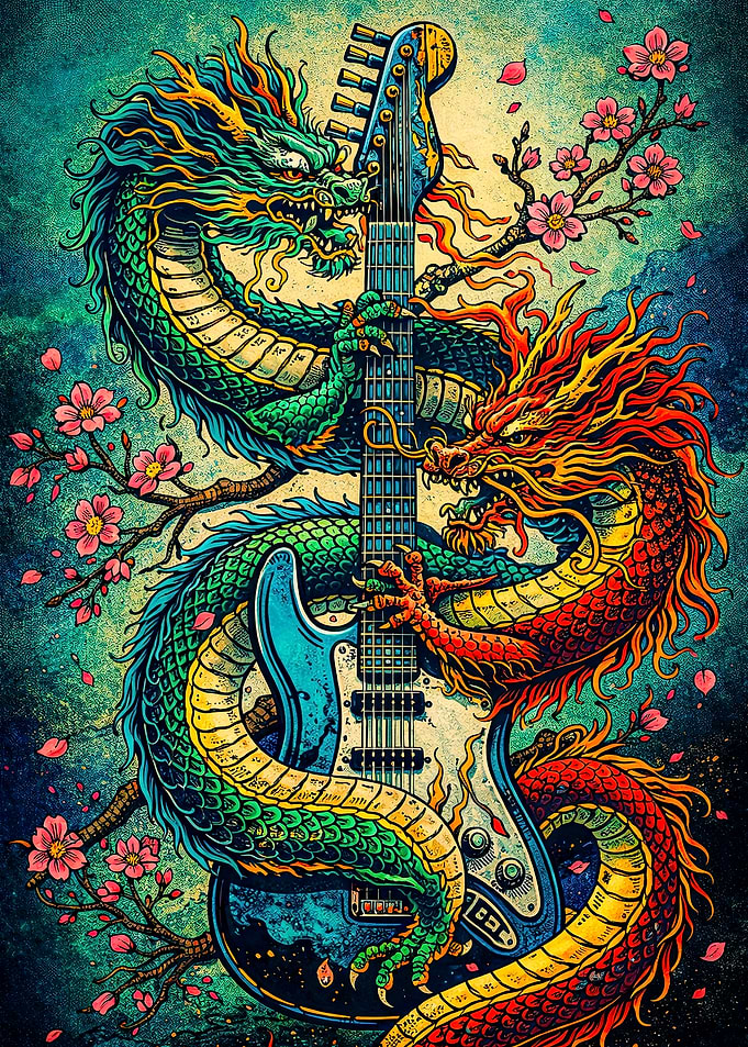 Dragons and Electric Guitar