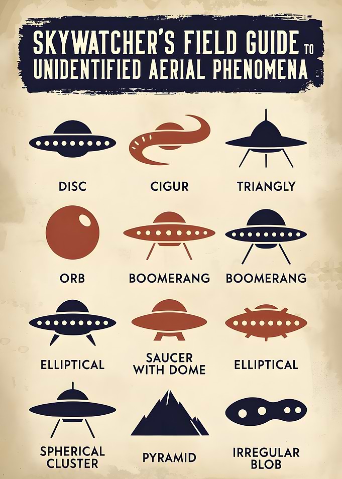 Skywatcher's Field Guide to UFOs