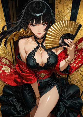 Crimson Fan Empress