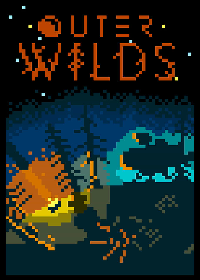 Outer Wilds pixel art
