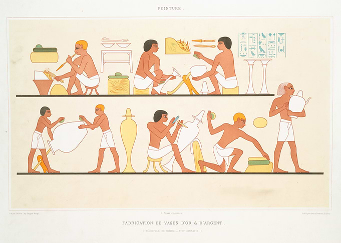 Ancient Egyptian Vase Making