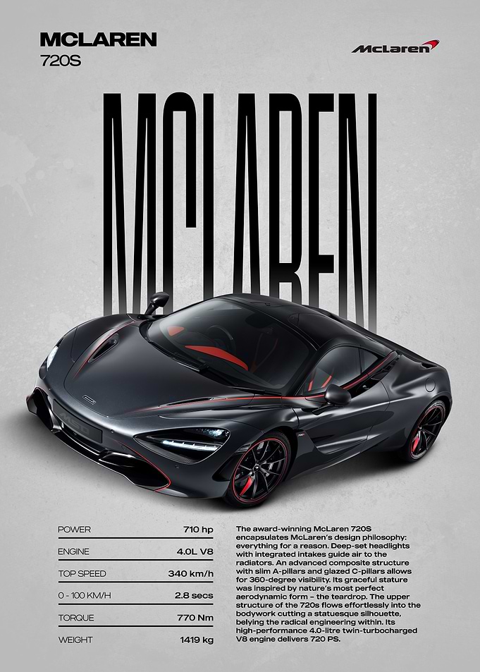 McLaren 720S Sports Car