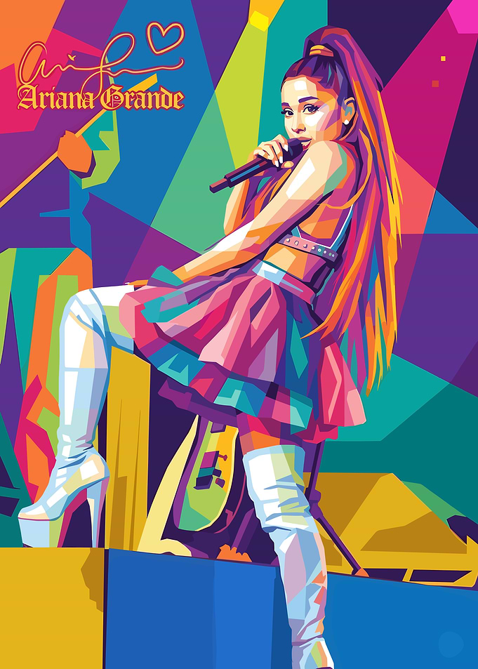 Ariana Grande Pop Art
