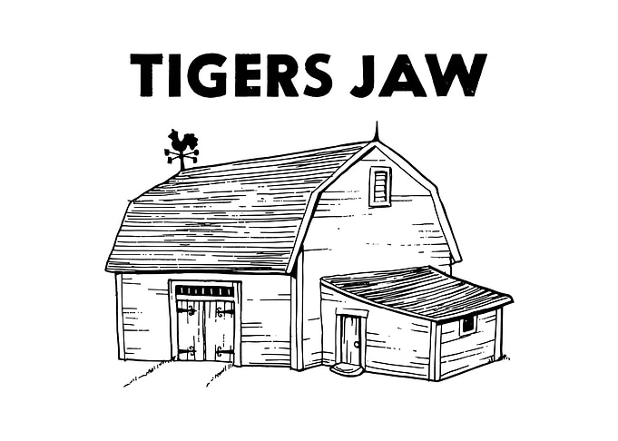 Tigers Jaw Barn Illustration