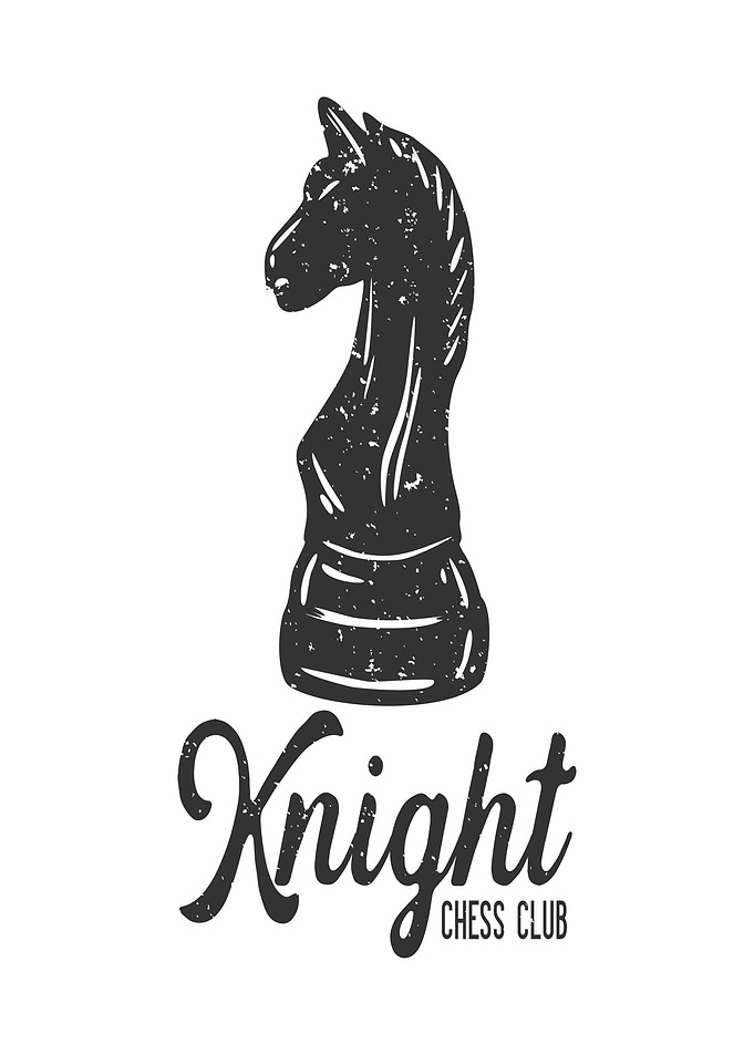 Knight Chess Club Logo