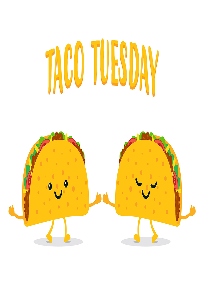 Taco Tuesday Cartoon