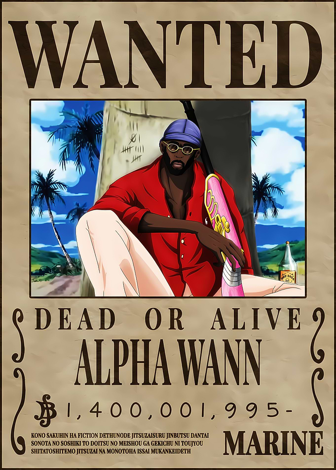 Alpha Wann Wanted Poster