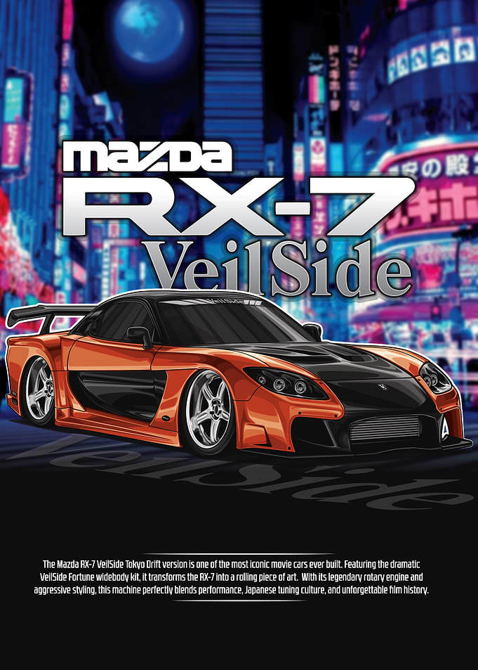 Mazda RX-7 VeilSide Tokyo Drift